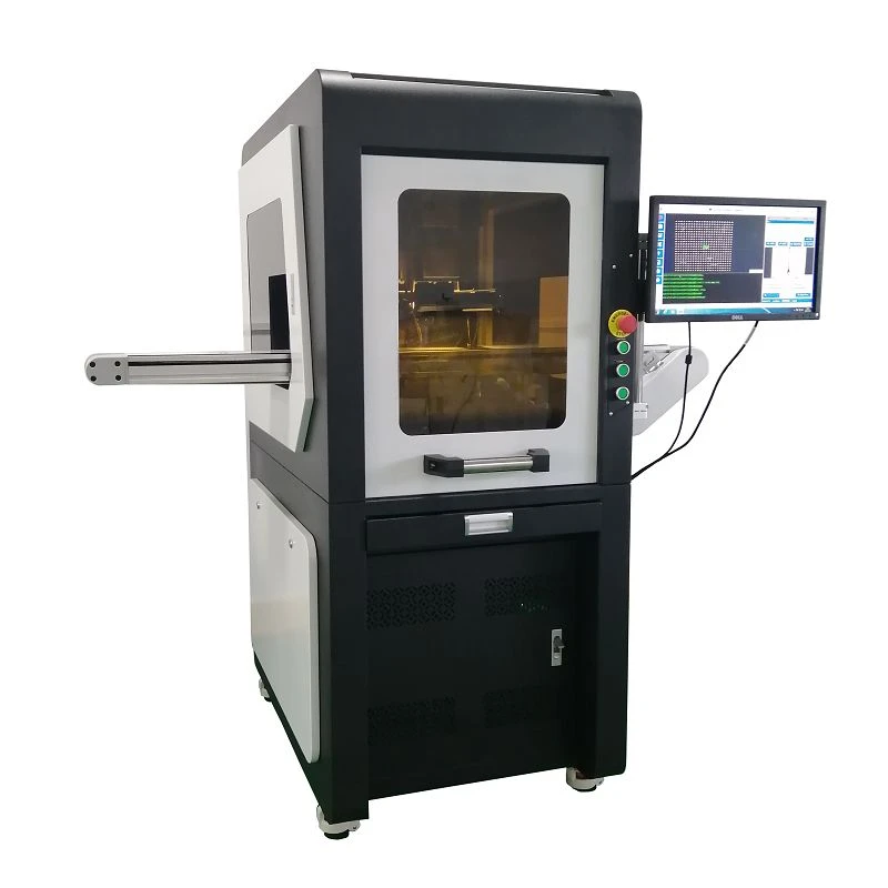 Machine de marquage laser à fibre pour caméra CCD