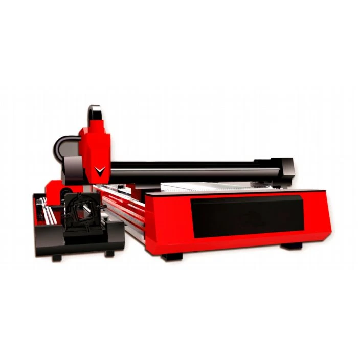 Machine à découper laser en fibre de feuille en métaux