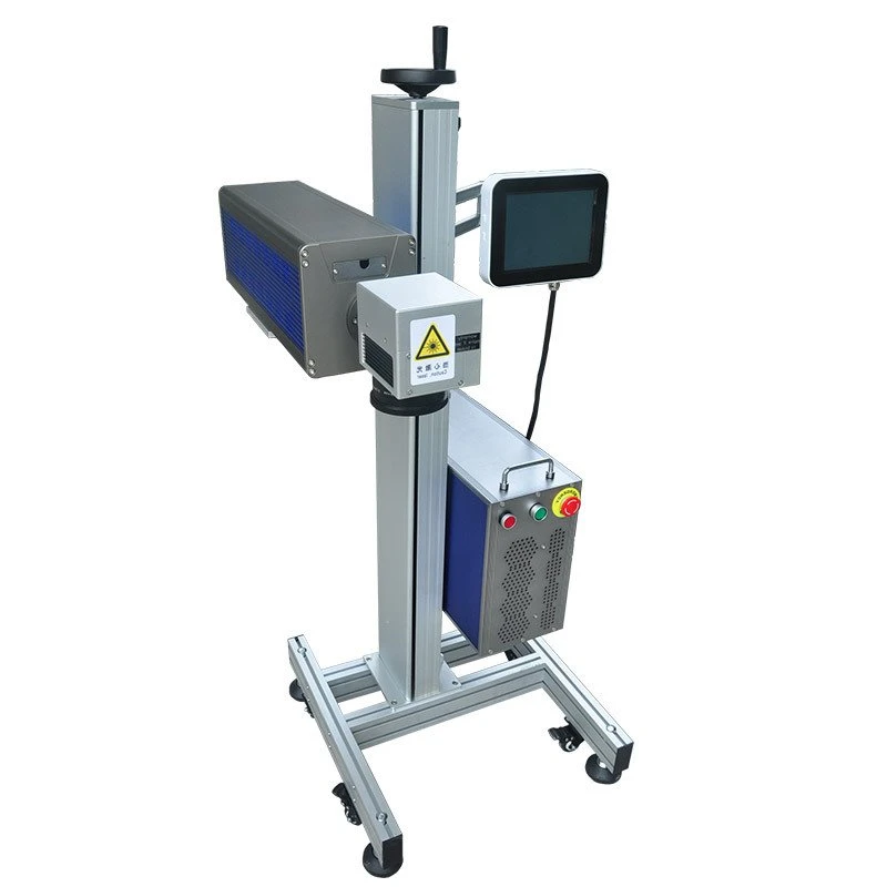 Machine de marquage laser CO₂ à la volée
