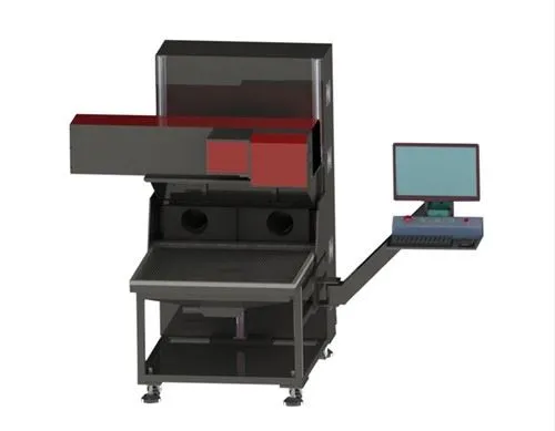 Machine laser Galvo à tube RF