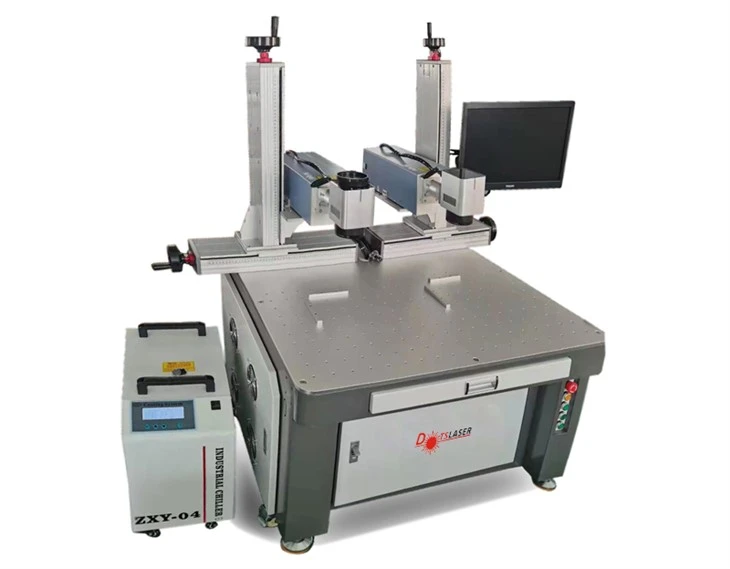 Marqueur laser UV à double tête