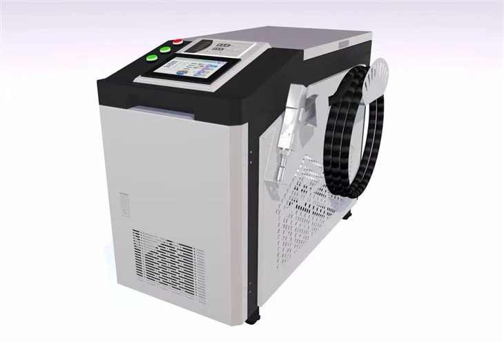 Machine d'élimination de la rouille au laser